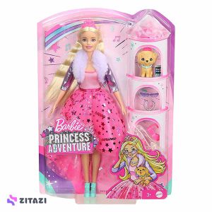 عروسک باربی پرنسس مدل Barbie Princess Adventure