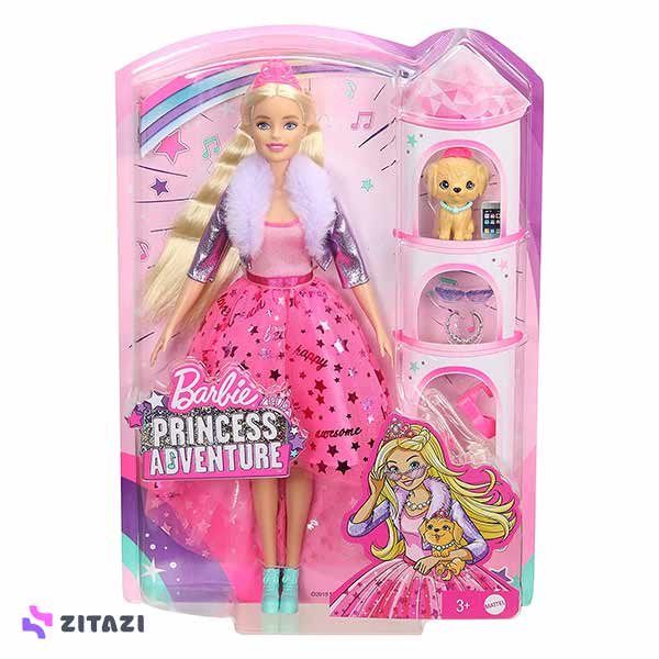 عروسک-باربی-پرنسس-مدل-Barbie-Princess-Adventure-.-- عروسک باربی پرنسس مدل Barbie Princess Adventure