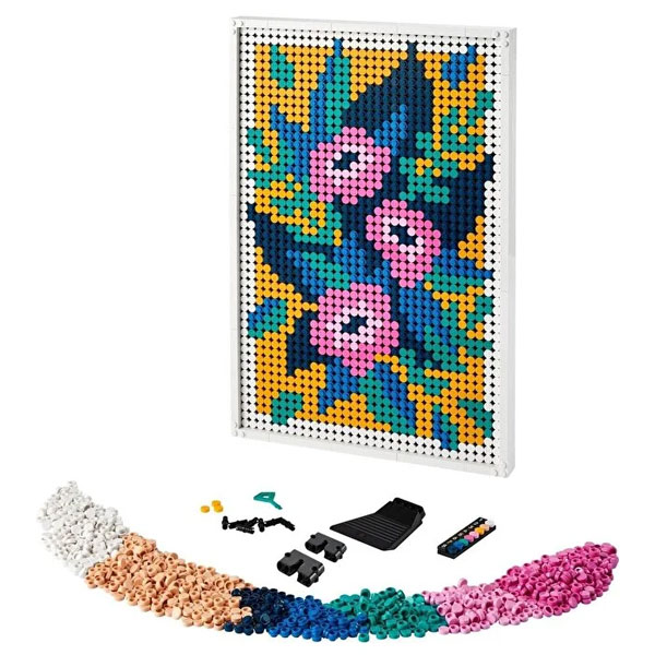 لگو سری آرت مدل Floral Art کد 31207