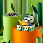 لگو سری داتس مدل Cute Panda Tray کد 41959