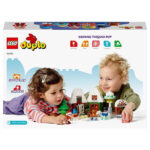 لگو سری دوپلو مدل Santa's Gingerbread House کد 10976