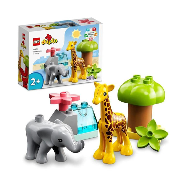 لگو سری دوپلو مدل Wild Animals of Africa کد 10971