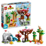 لگو سری دوپلو مدل Wild Animals of Asia کد 10974