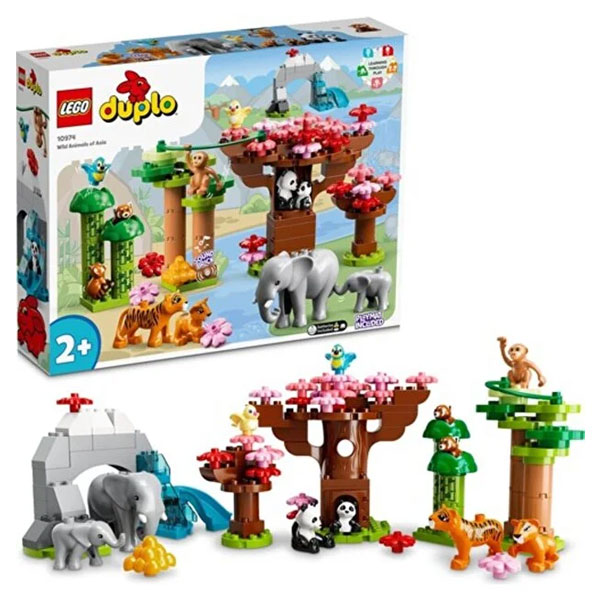 لگو سری دوپلو مدل Wild Animals of Asia کد 10974