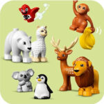 لگو سری دوپلو مدل Wild Animals of the World کد 10975