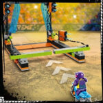 لگو سری سیتی مدل The Knockdown Stunt Challenge کد 60341