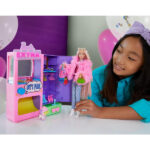 کمد لباس عروسک باربی مدل Clothes Vending Machine Play Set کد HFG75