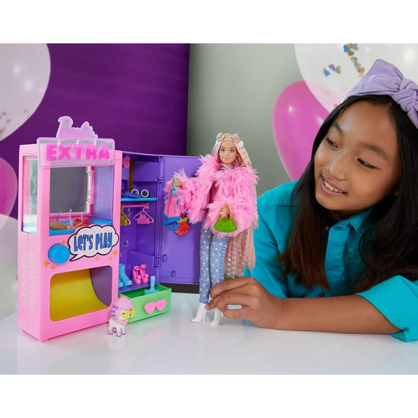 کمد لباس عروسک باربی مدل Clothes Vending Machine Play Set کد HFG75