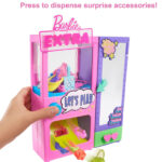 کمد لباس عروسک باربی مدل Clothes Vending Machine Play Set کد HFG75
