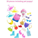 کمد لباس عروسک باربی مدل Clothes Vending Machine Play Set کد HFG75