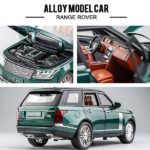 ماکت ماشین چه ژی لندرور مدل DEFENDER VOGU V6 عقب کش مقیاس 1:24