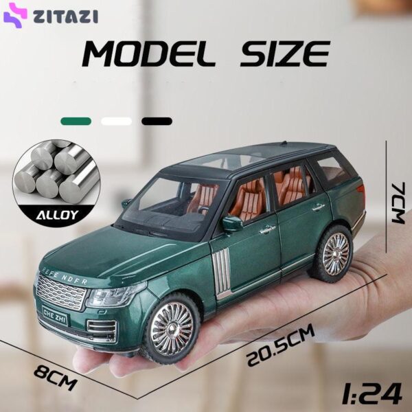 ماکت ماشین چه ژی مدل لندرور DEFENDER VOGU V6