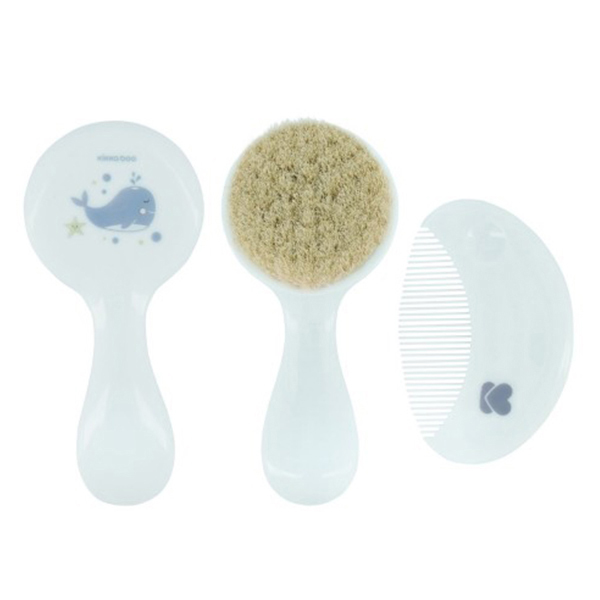 ست شانه و برس الیاف طبیعی کیکابو kikkaboo