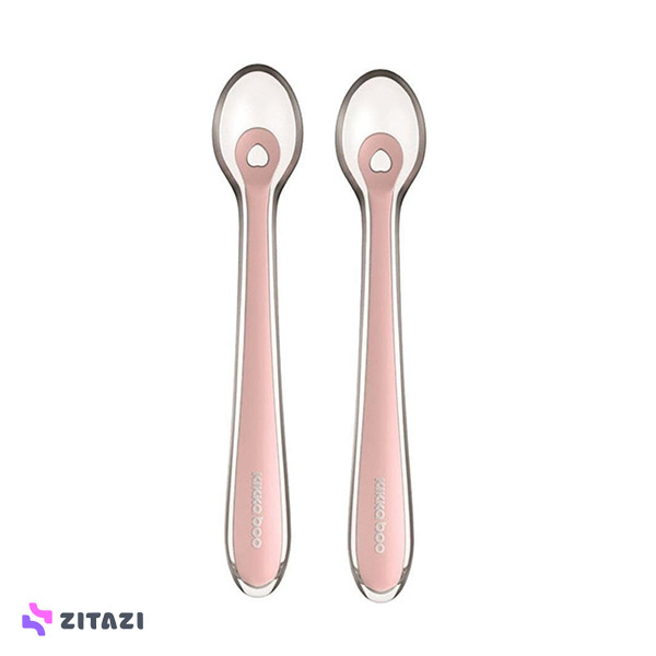 قاشق سیلیکونی 2 عددی کیکابو