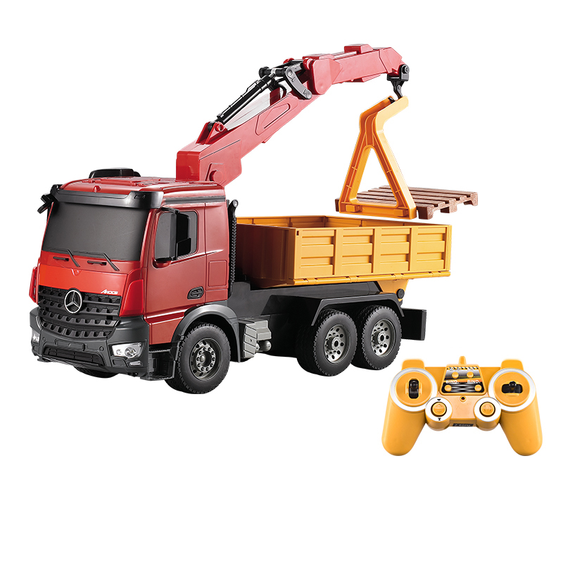ماشین بازی کنترلی دابل ای مدل Mercedes-Benz Arocs Crane ماشین بازی کنترلی دابل ای مدل Mercedes-Benz Arocs Crane