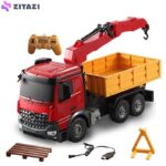 ماشین بازی کنترلی دابل ای مدل Mercedes-Benz Arocs Crane