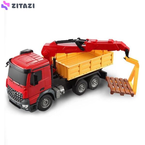 ماشین بازی کنترلی دابل ای مدل Mercedes-Benz Arocs Crane