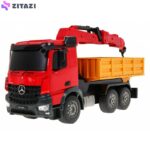 ماشین بازی کنترلی دابل ای مدل Mercedes-Benz Arocs Crane
