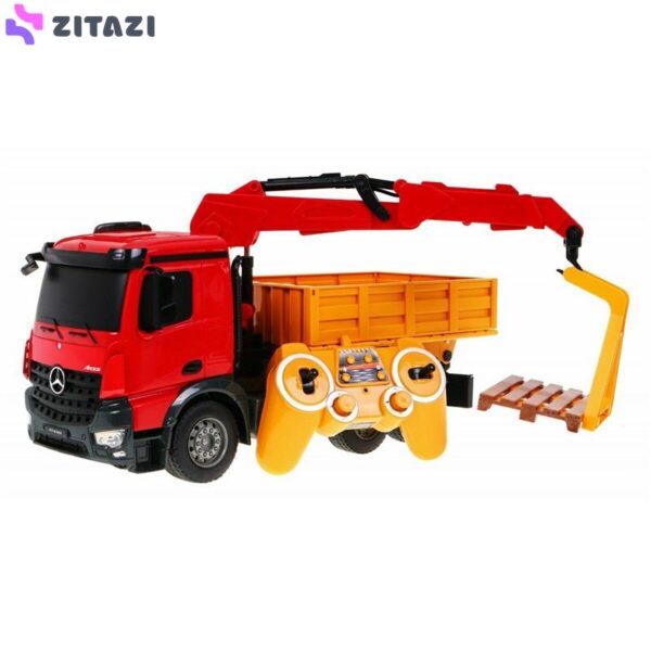 ماشین بازی کنترلی دابل ای مدل Mercedes-Benz Arocs Crane