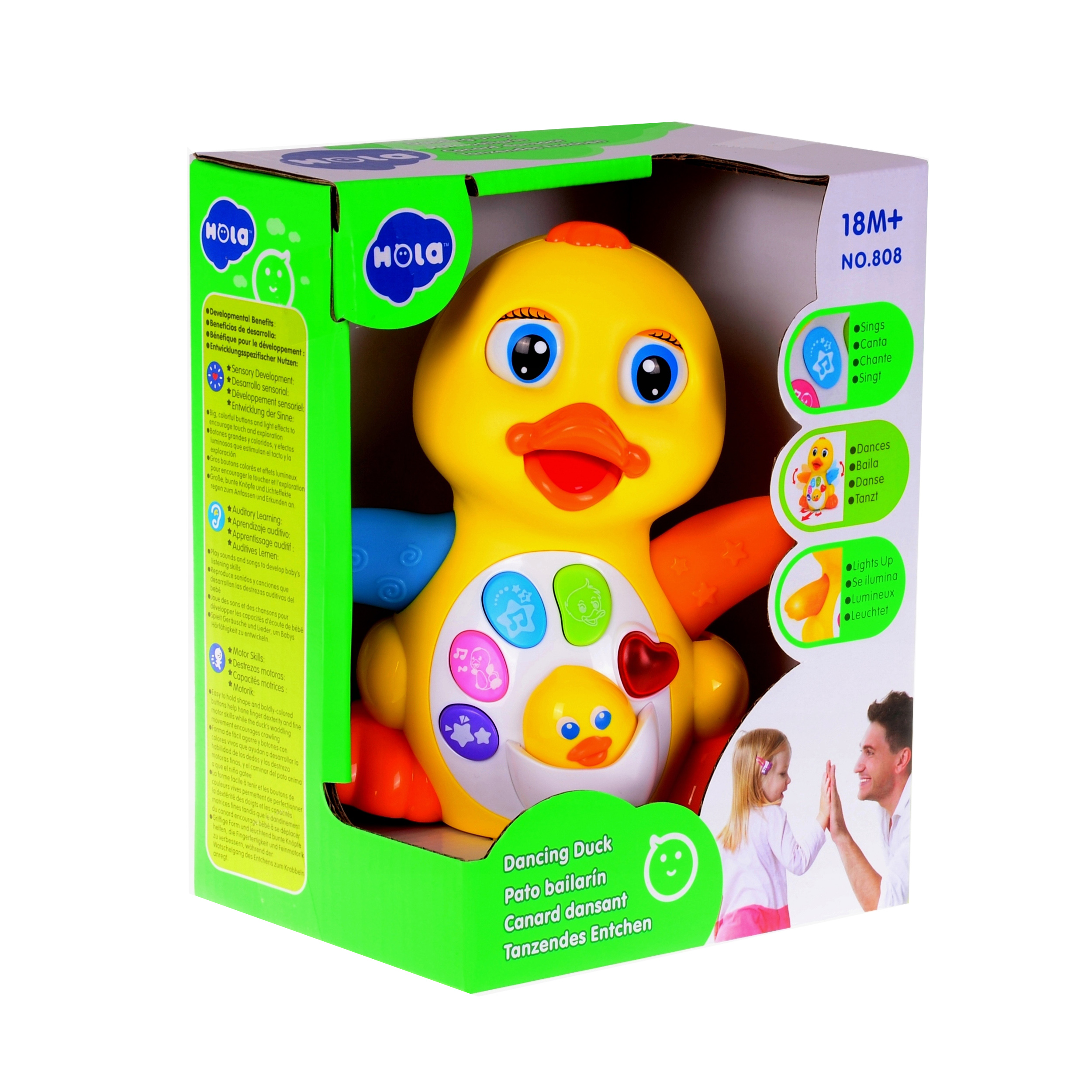 بازی آموزشی موزیکال هولا مدل Dancing Duck بازی آموزشی موزیکال هولا مدل Dancing Duck