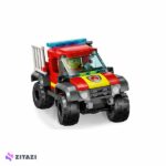 لگو سری سیتی مدل 4x4 Fire Truck Rescue کد 60393