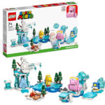 لگو سری سوپر ماریو مدل Fliprus Snow Adventure Expansion Set کد 71417