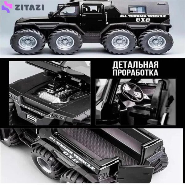 ماشین بازی مدل هیولای آفرود 8x8