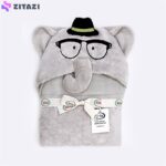 پتو دور پیچ نوزاد ایسیز Isiz طرح فیل