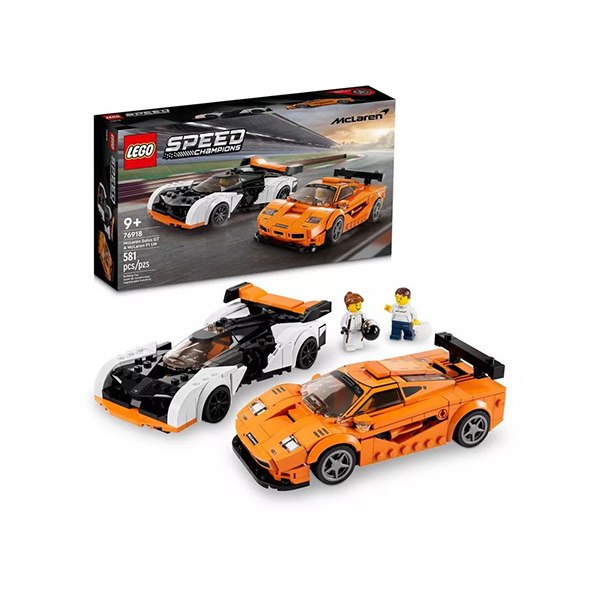 لگو سری اسپید مدل McLaren Solus GT & McLaren F1 LM کد 76918