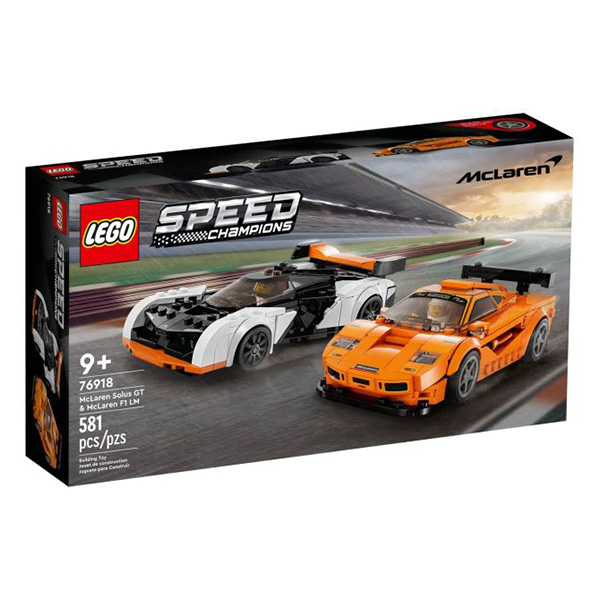 لگو سری اسپید مدل McLaren Solus GT & McLaren F1 LM کد 76918