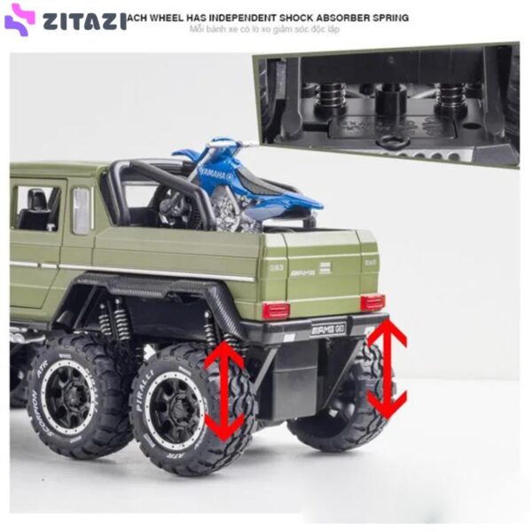 ماکت ماشین مدل mercedes benz 6x6