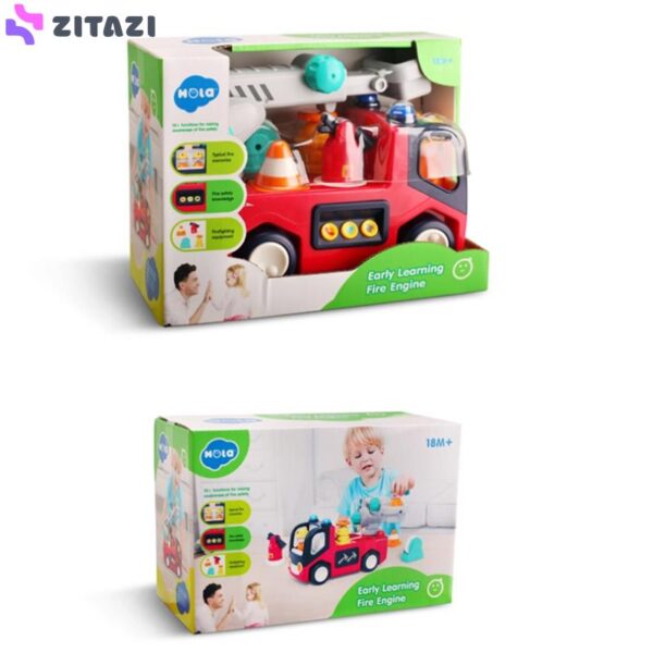 بازی آموزشی هولا مدل Fire Truck