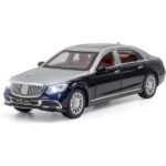 ماشین بازی چه ژی مدل Maybach S600 دودزا مقیاس 1:24