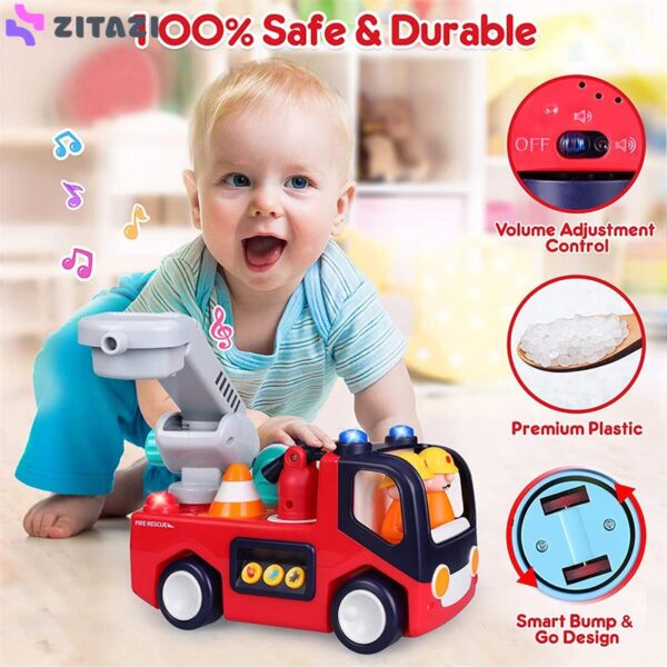 بازی آموزشی هولا مدل Fire Truck