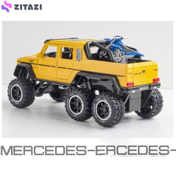 ماکت ماشین مدل mercedes benz 6x6
