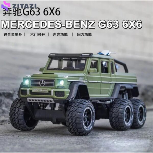 ماکت ماشین مدل mercedes benz 6x6