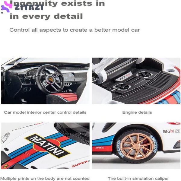 ماکت ماشین مدل Porsche 911 GT3R