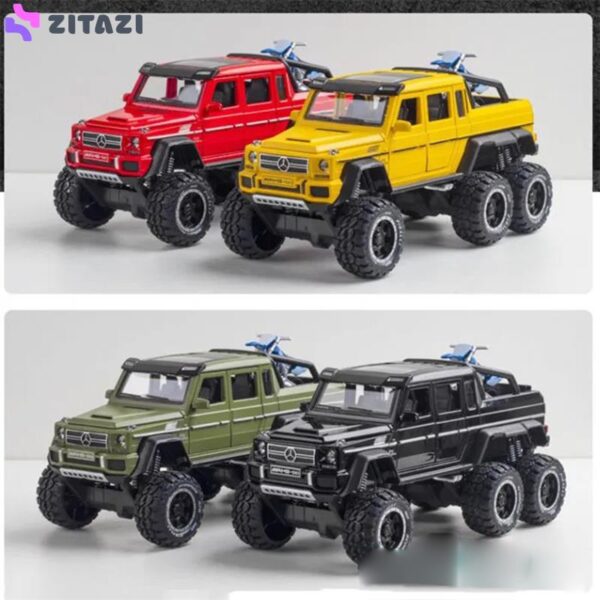 ماکت ماشین مدل mercedes benz 6x6