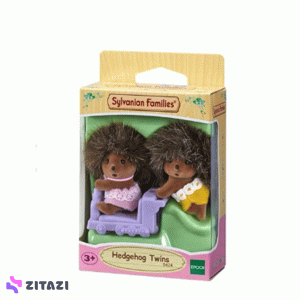 اسباب بازی سیلوانیان فامیلیز مدل Hedgehog Twins کد 5424