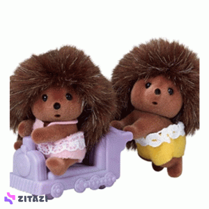 اسباب بازی سیلوانیان فامیلیز مدل Hedgehog Twins کد 5424