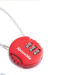 قفل رمزدار نیچرهایک مدل Three Digit Round Steel Wire Password Lock
