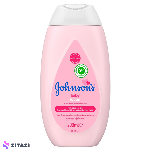 لوسیون بدن کودک جانسون Johnson′s حجم 200 میلی لیتر