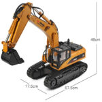 ماشین کنترلی دبلیو ال تویز مدل بیل مکانیکی RC Excavator کد 16800