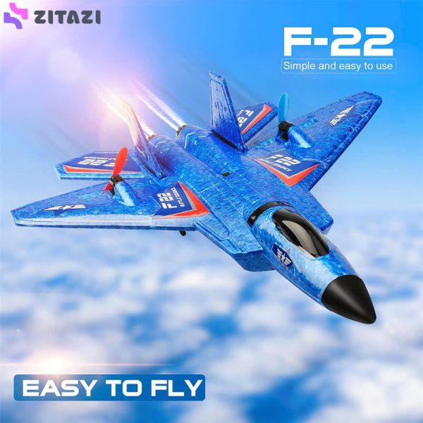 هواپیما بازی کنترلی مدل F22 RC Airplane Fighter