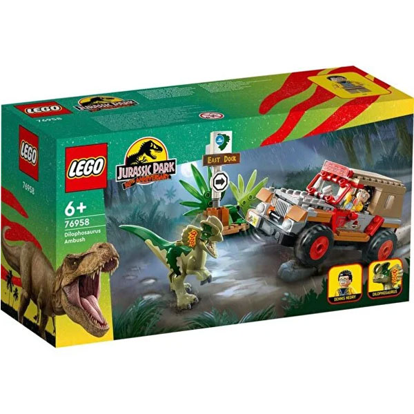 لگو سری ژوراسیک مدل Dilophosaurus Ambush کد 76958