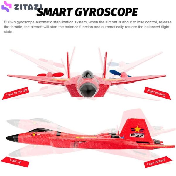 هواپیما بازی کنترلی مدل F22 RC Airplane Fighter