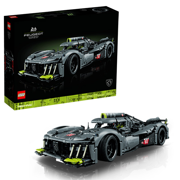 لگو تکنیک مدل PEUGEOT 9X8 24H Le Mans Hybrid Hypercar کد 42156