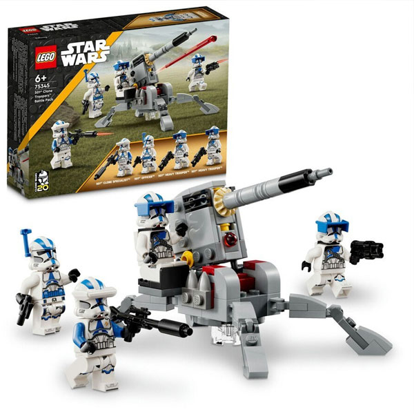 لگو سری استاروارز مدل 501st Clone Troopers Battle Pack کد 75345