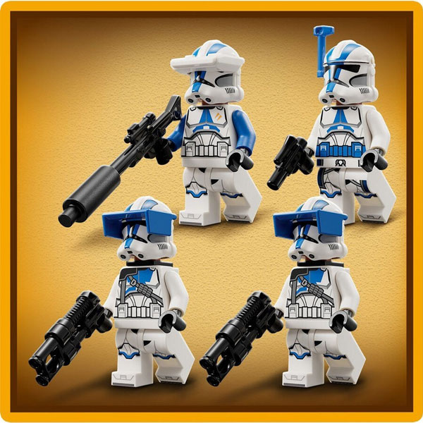 لگو سری استاروارز مدل 501st Clone Troopers Battle Pack کد 75345
