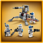 لگو سری استاروارز مدل 501st Clone Troopers Battle Pack کد 75345
